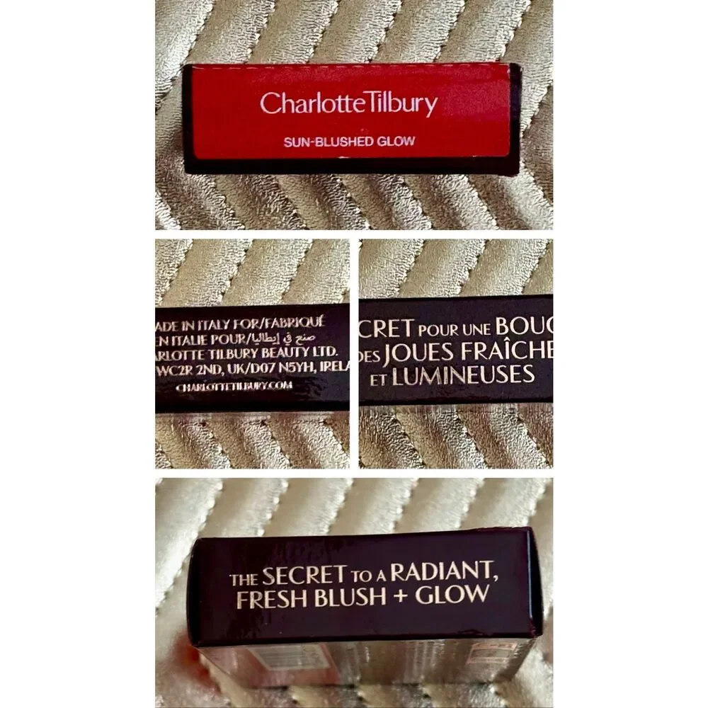 CHARLOTTE TILBURY -Beautiful Skin Island Glow Lip & Cheek Tint/Sun Blushed Glow